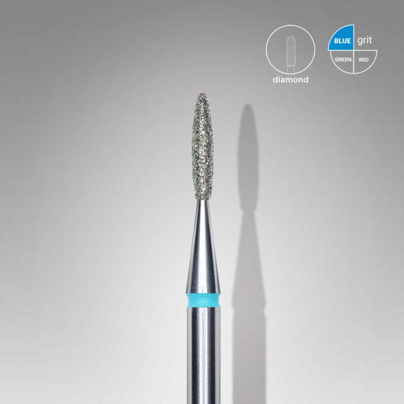 Staleks Diamond Bit Flame Blue 1.6mm (Manicure Pedicure) (FA10B016/8K)