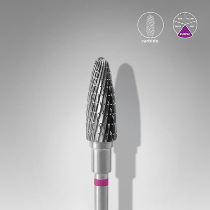 Staleks Carbide Nail Drill Bit Corn Purple 5.0mm (FT90V050/13)