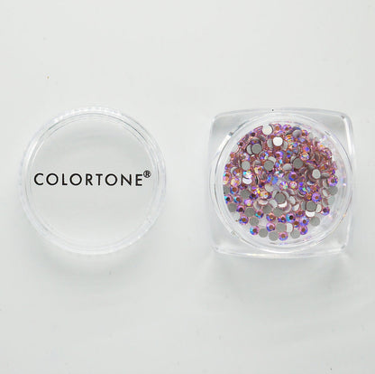 Colortone Pink Aurora Borealis (AB) Rhinestones