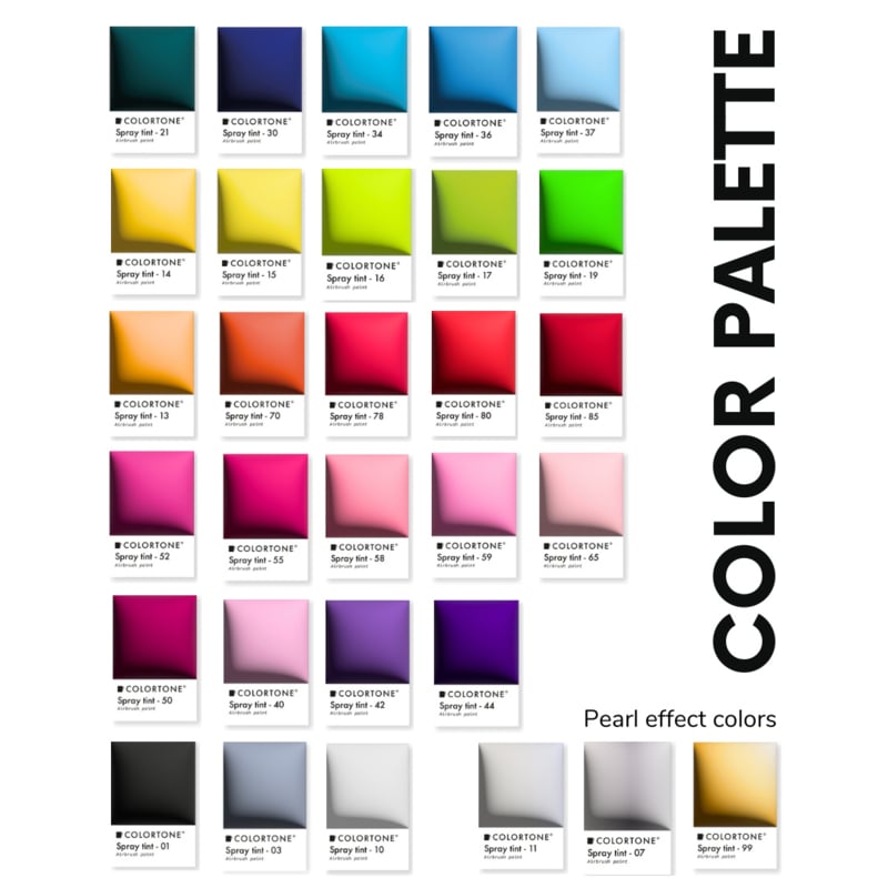 Colortone Air Brush Spray Tint Pearl White (11)