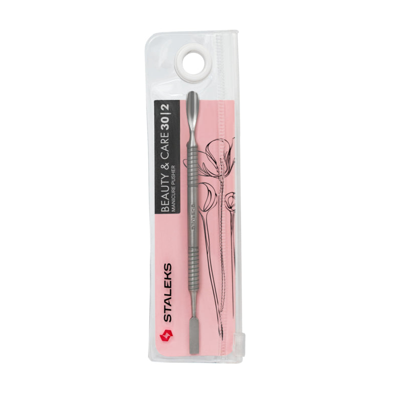 Staleks Pusher Rounded Narrow + Cleaner Beauty & Care 30 Type 2 (PBC-30/2)