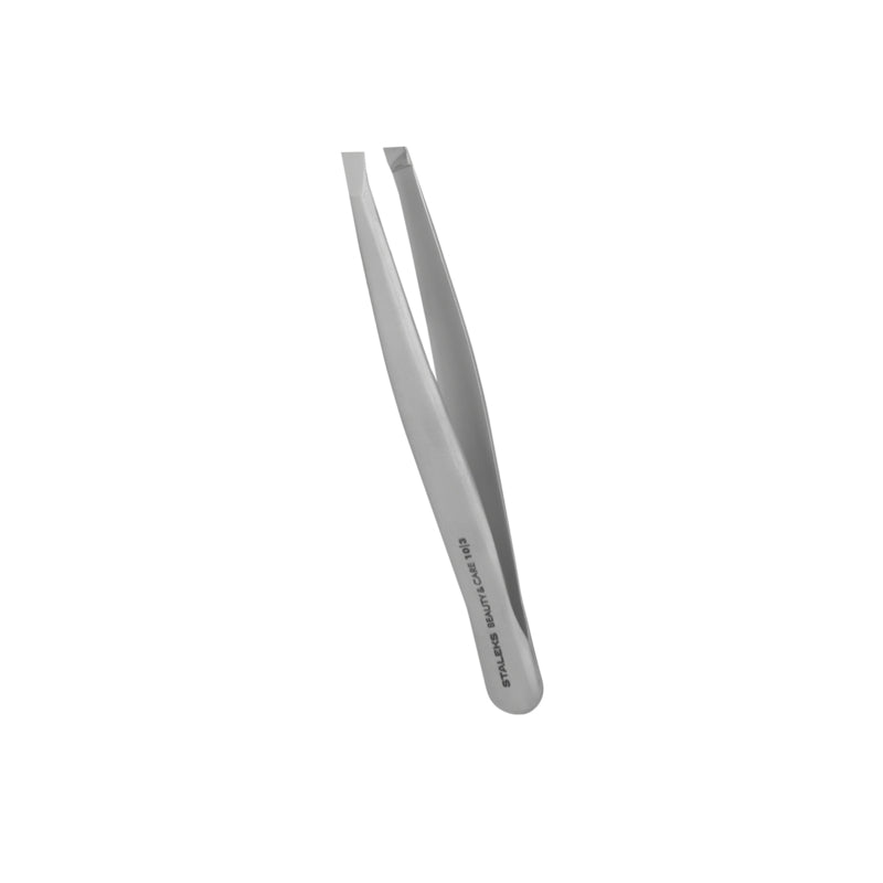 Staleks Eyebrow Tweezers Beauty & Care 10 Type 3 Wide Slanted (TBC-10/3)