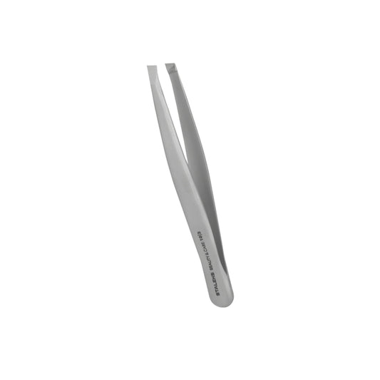 Staleks Eyebrow Tweezers Beauty & Care 10 Type 3 Wide Slanted (TBC-10/3)