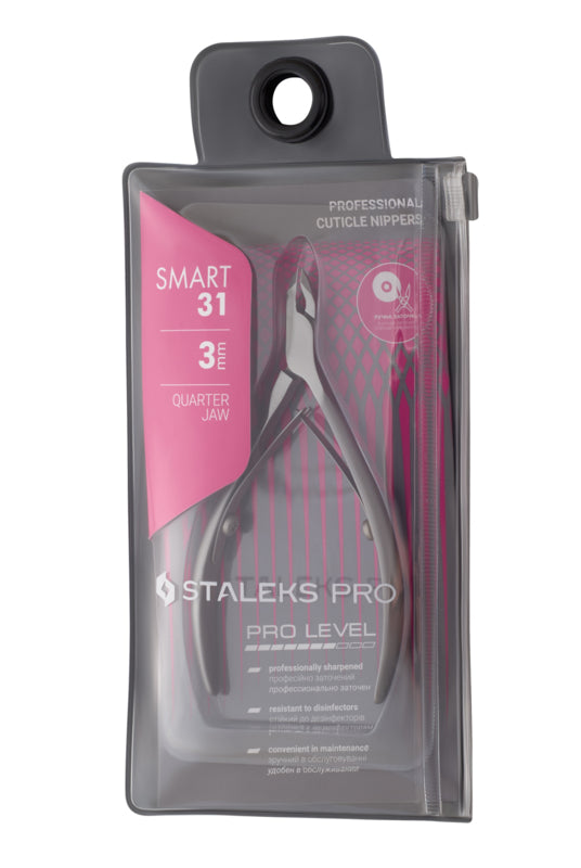Staleks Professional Cuticle Nippers Smart 31 3 mm Quarter Jaw (NS-31-3)