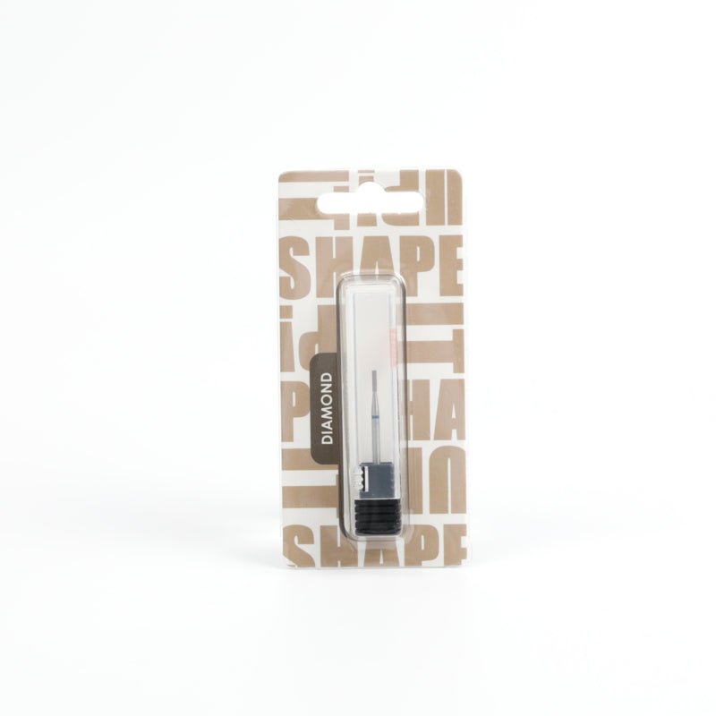 Shape It Up Diamond Frees Bit Cylinder Flat Top Medium 2.0 mm Blue (Manicure Pedicure)