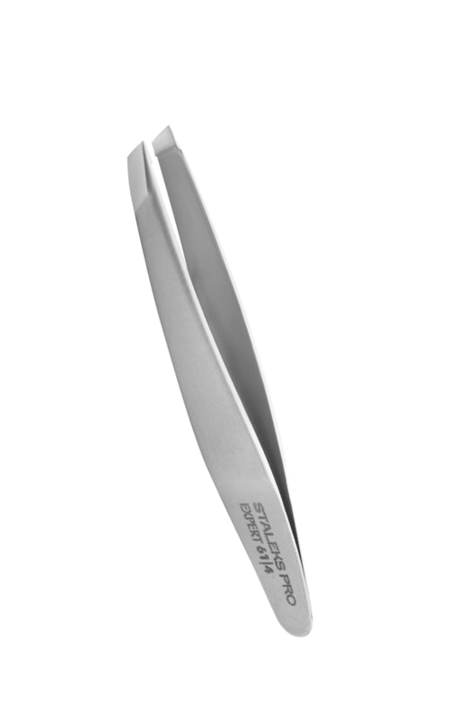Staleks Pro Eyebrow Tweezers Expert 61 Type 4 Narrow Slanted (TE-61/4)