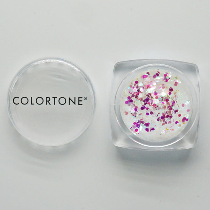 Colortone Pixel Dots White Baby