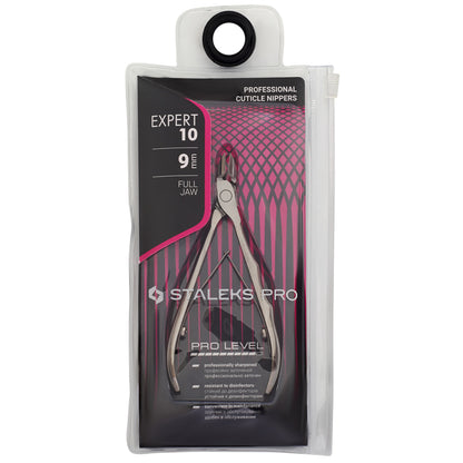 Staleks Professional Cuticle Nippers Expert 10 9mm Full Jaw (NE-10-9)