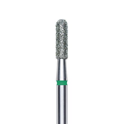 Staleks Diamond Bit Rounded Cylinder Green 2.3mm (Manicure Pedicure) (FA30G023/8K)