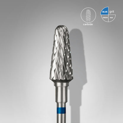 Staleks Carbide Nail Drill Bit Frustum Blue 6.0mm (FT70B060/14)