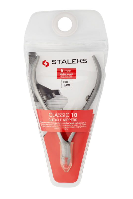 Staleks Cuticle Nippers Classic 10 6 mm Full Jaw (NC-10-6)