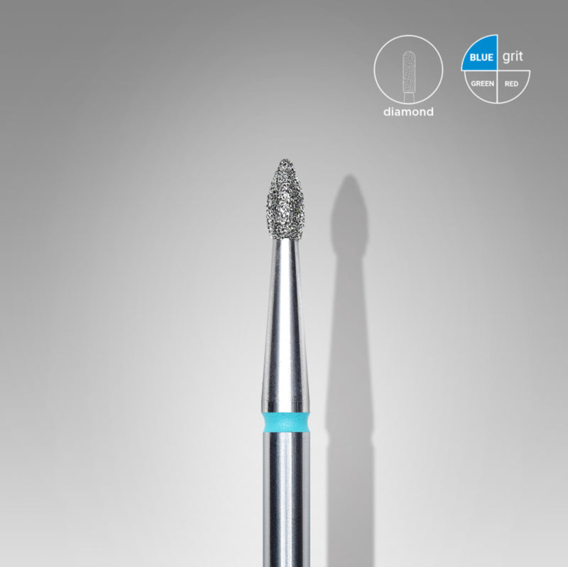 Staleks Diamond Bit Flame XS Blue 1.8mm (Manicure Pedicure) (FA60B018/4K)