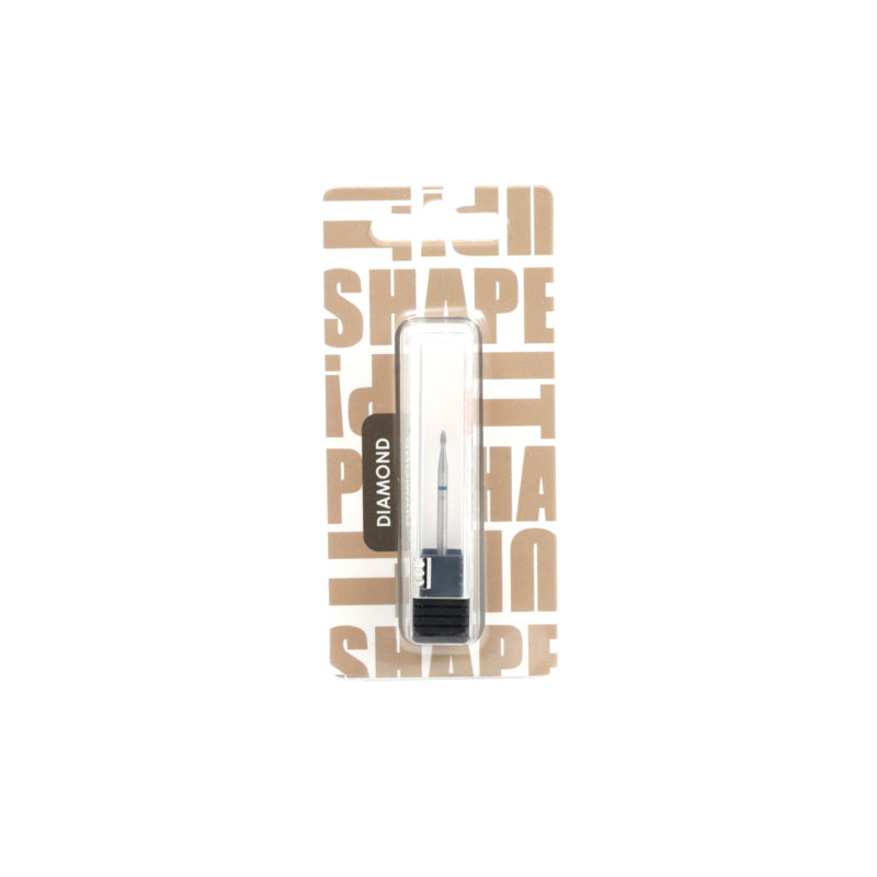 Shape It Up Diamond Milling Bit Sharp Mini Flame 1.6mm Blue (Manicure Pedicure)
