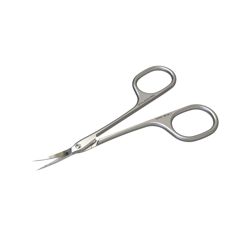 Staleks Professional Cuticle Scissors Ballerina UNIQ 10 Type 4 (SQ-10/4)