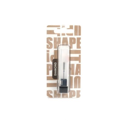 Shape It Up Diamond Frees Bit Long Cylinder Rounded 3.0 mm Blue (Manicure Pedicure)