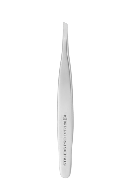 Staleks Pro Eyebrow Tweezers Expert 20 Type 4 Small Beveled (TE-20/4)