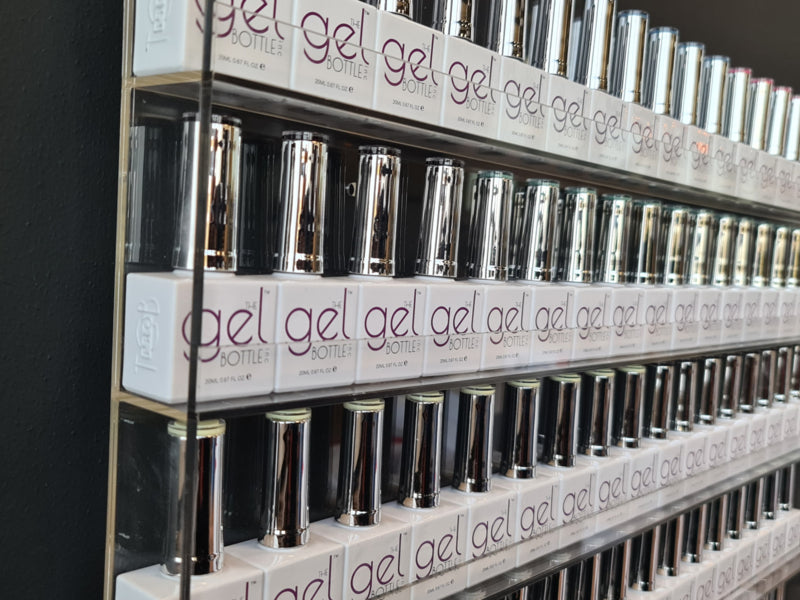 Shape It Up Wall Rack for Gel Polish Bottles