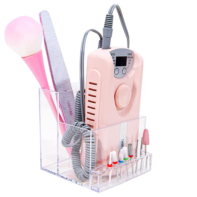 Shape It Up draagbare opbergorganizer voor e-vijl bits