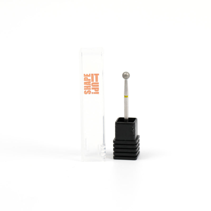 Shape It Up Diamond Frees Bit Ball 4.0mm Yellow (Manicure Pedicure)