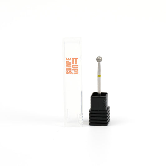 Shape It Up Diamond Frees Bit Ball 4.0mm Yellow (Manicure Pedicure)