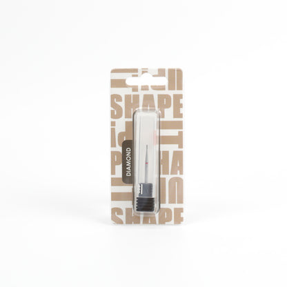 Shape It Up Diamond Frees Bit Slim Cylinder Flat Top 0.8mm Red (Manicure Pedicure)