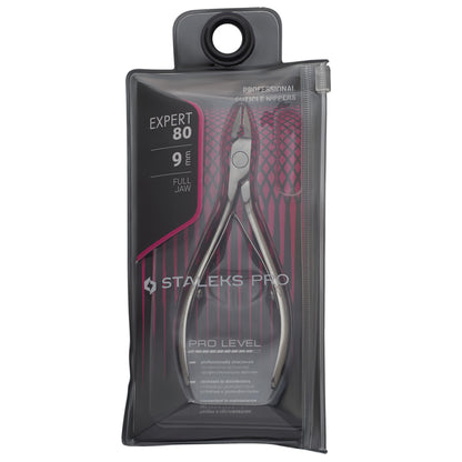 Staleks Professional Cuticle Nippers Expert 80 9 mm Full Jaw (NE-80-9)