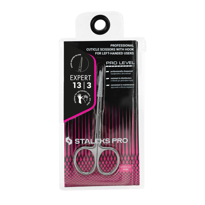 Staleks Professional Cuticle Scissors Expert 13 Type 3 Left-handed (SE-13/3)