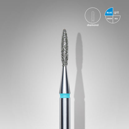 Staleks Diamond Bit Flame Sharp Blue 1.6mm (Manicure Pedicure) (FA11B016/8K)