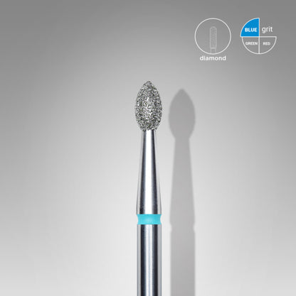 Staleks Diamond Bit Flame XS Blue 2.5mm (Manicure Pedicure) (FA60B025/4.5K)