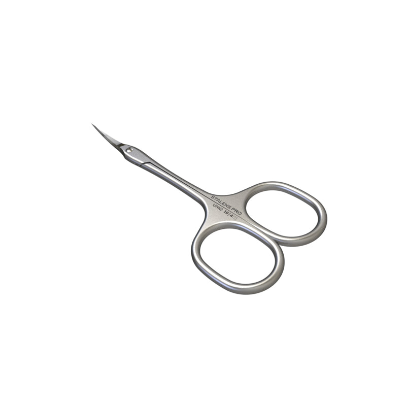 Staleks Professional Cuticle Scissors Ballerina UNIQ 10 Type 4 (SQ-10/4)