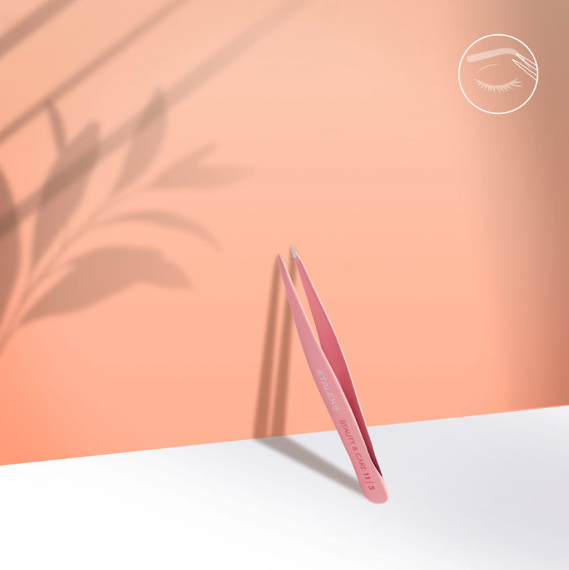 Staleks Eyebrow Tweezers Beauty & Care 11 Type 5 Point (TBC-11/5)