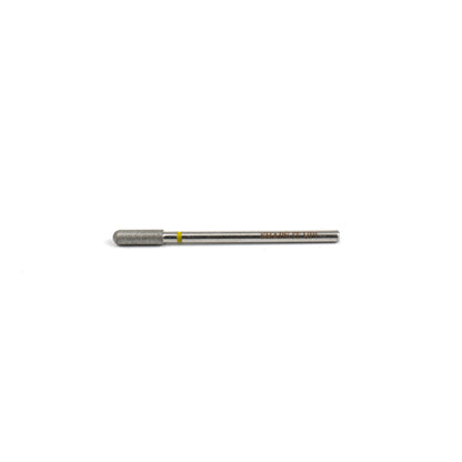 Shape It Up Diamond Frees Bit Cylinder Rounded Medium 3.0mm Yellow (Manicure Pedicure)