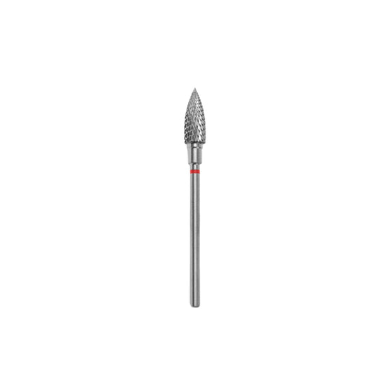 Staleks Carbide Nail Drill Bit Flame Red 5.0mm (FT10R050/13.5)