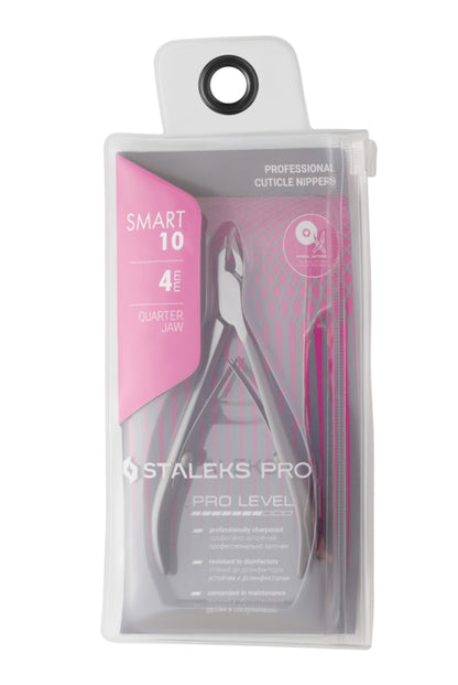 Staleks Professional Cuticle Nippers Smart 10 4 mm Quarter Jaw (NS-10-4)
