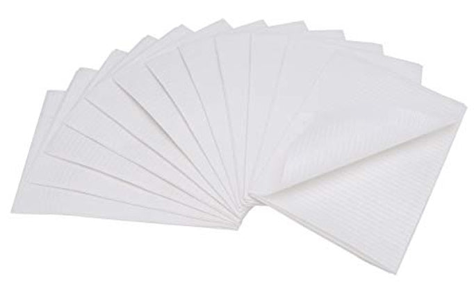 Shape It Up Premium Table Towels White 125 pieces