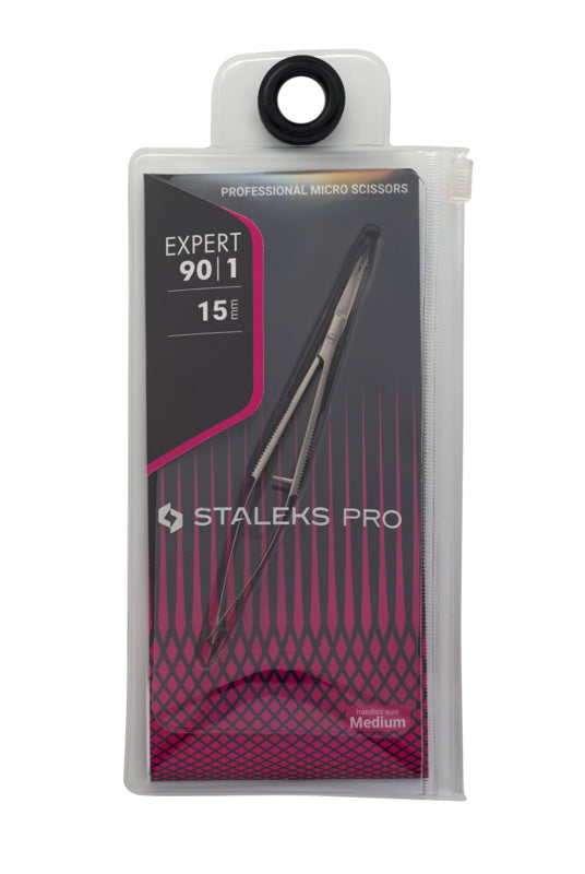 Staleks Professional Cuticle Micro Scissors Expert 90 Type 1 (SE-90/1)