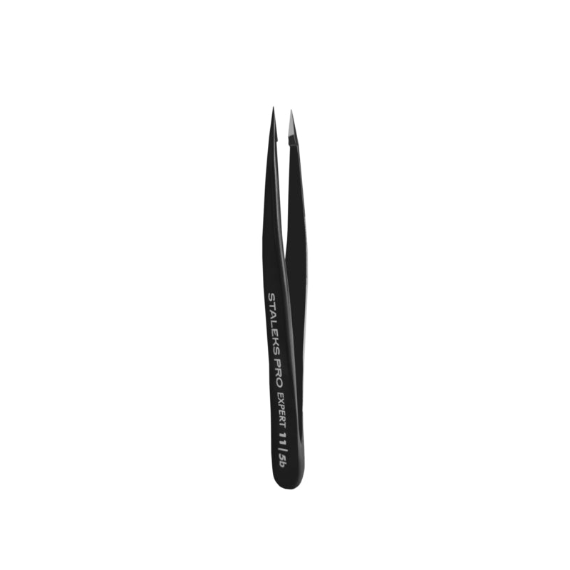Staleks Pro Eyebrow Tweezers Expert 11 Type 5b Point (TE-11/5b)