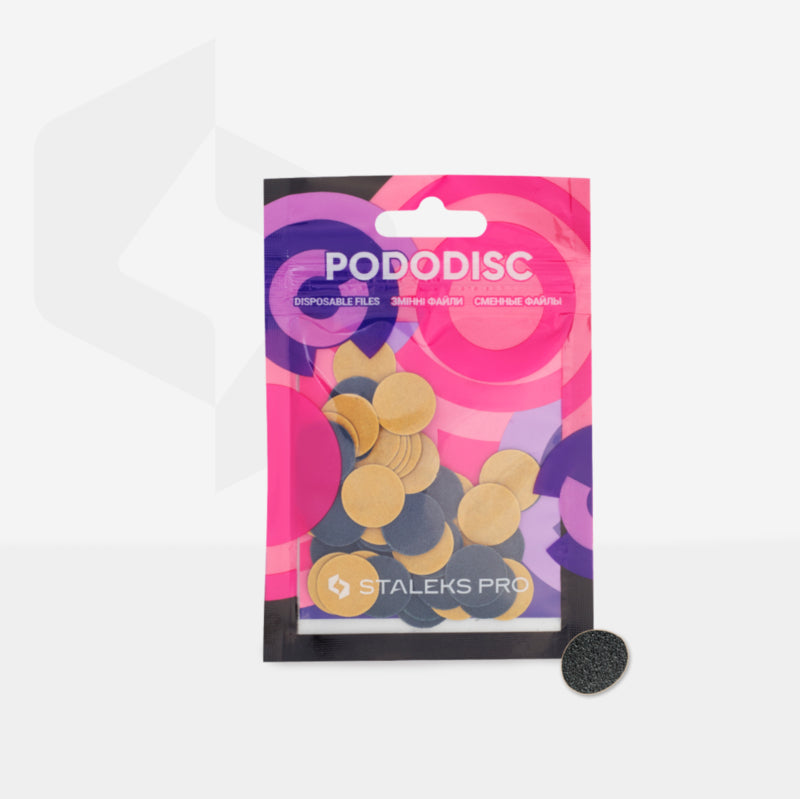 Staleks Refill Pads For Pododisc S Black (50 pc) (PDF-15 Series)