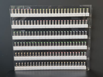 Shape It Up Wall Rack for Gel Polish Bottles