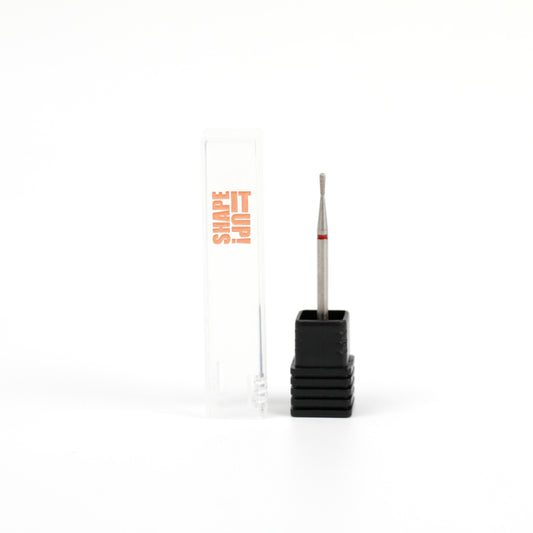 Shape It Up Diamond Frees Bit Reverse Drop 1.2mm Red (Manicure Pedicure)
