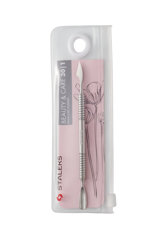 Staleks Pusher Rounded + Cleaner Beauty & Care 30 Type 1 (PBC-30/1)