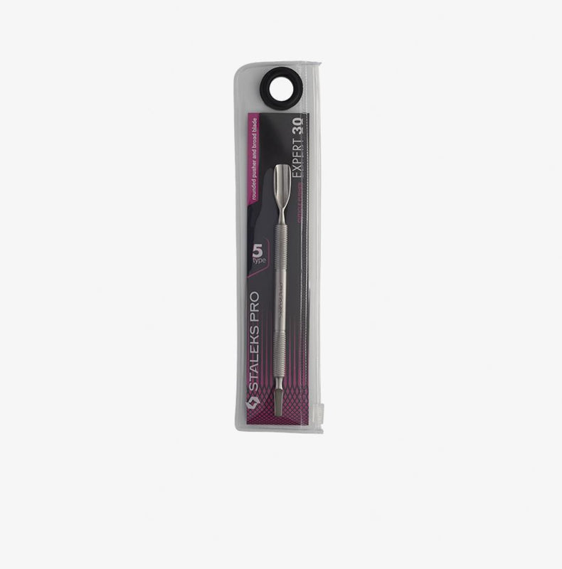 Staleks Pusher Rounded Wide + Straight Blade Expert 30 Type 5 (PE-30/5)