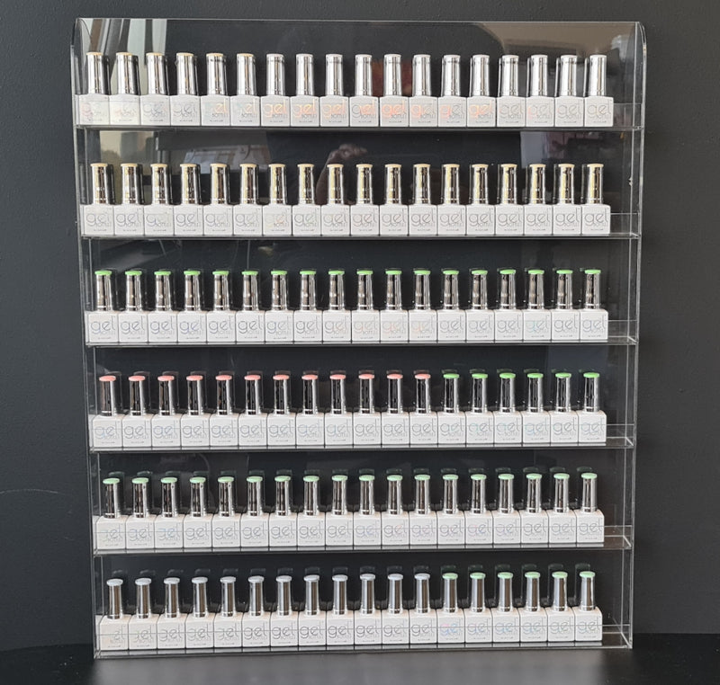 Shape It Up Wall Rack for Gel Polish Bottles