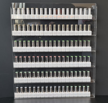 Shape It Up Wall Rack for Gel Polish Bottles
