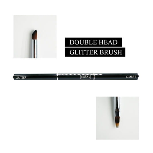 De Blooom Double Headed GLITTER & OMBRE Penseel
