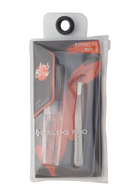 Staleks Pro Eyebrow Tweezers Expert 10 Type 2 Small Straight (TE-10/2)