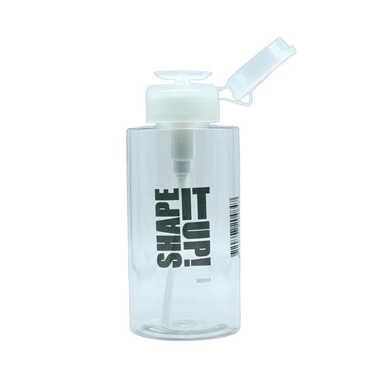 Shape It Up Pump Bottle Clear 300 ml