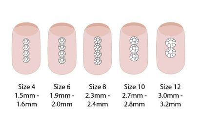 Colortone Crystal Aurora Borealis (AB) Rhinestones