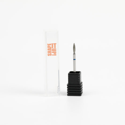 Shape It Up Diamond Frees Bit Stompe Flame 2.1mm Blue (Manicure Pedicure)