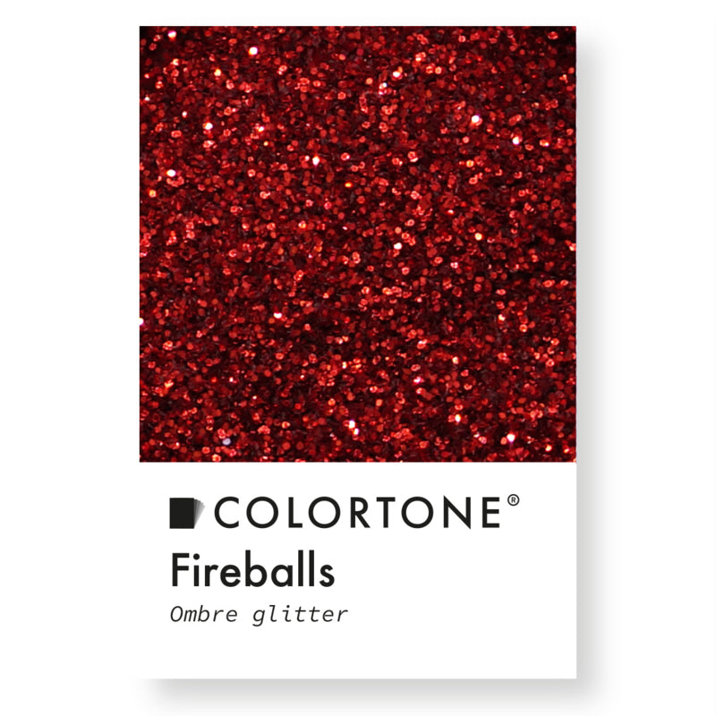 Colortone Ombre Glitter Fireballs
